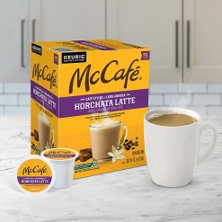 McCafe McCaf K Cup Horchata Latte Medium Roast K Cups, Box Of 20 K Cups