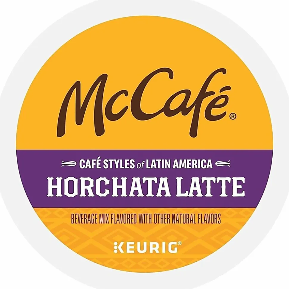 McCafe McCaf K Cup Horchata Latte Medium Roast K Cups, Box Of 20 K Cups