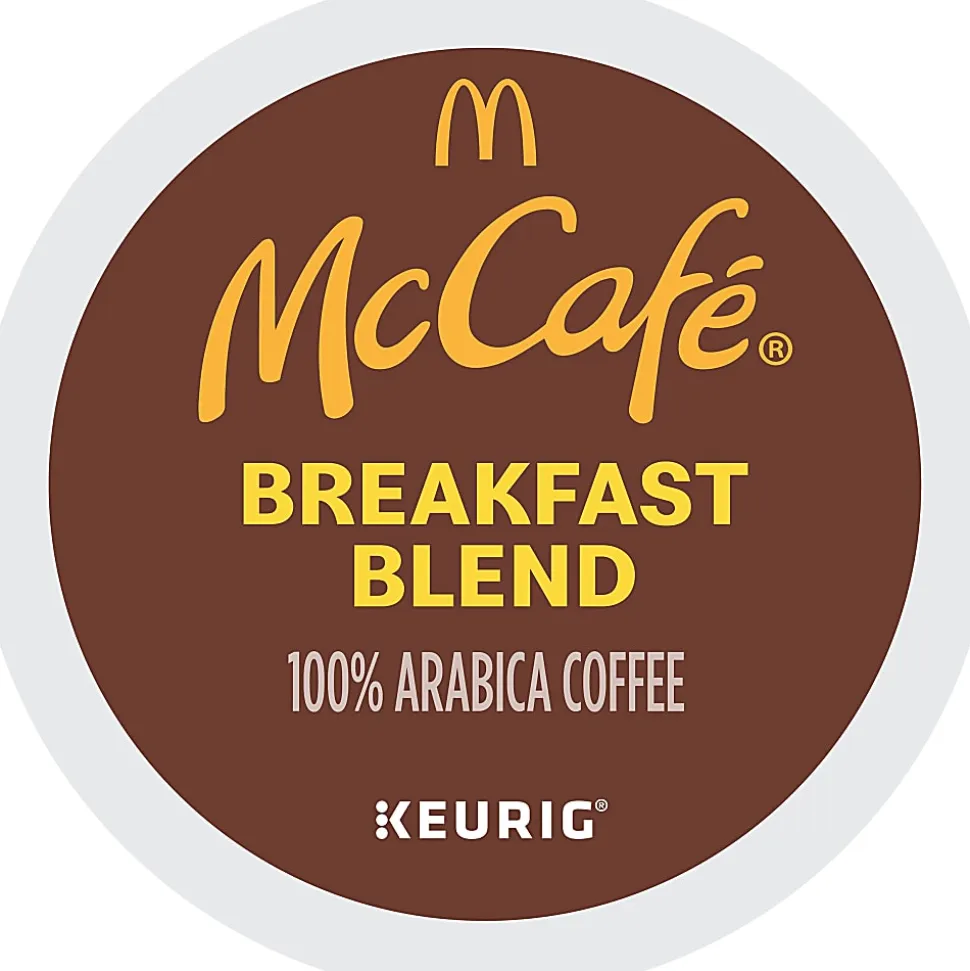 McCafe® Single-Serve Coffee K-Cup® Pods, Breakfast Blend, Carton Of 24