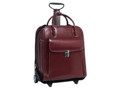 McKleinUSA La Grange Ladies Rolling Briefcase With 15.4