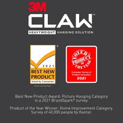 3M CLAW Drywall Picture Hanger, 3PHKITM10ES