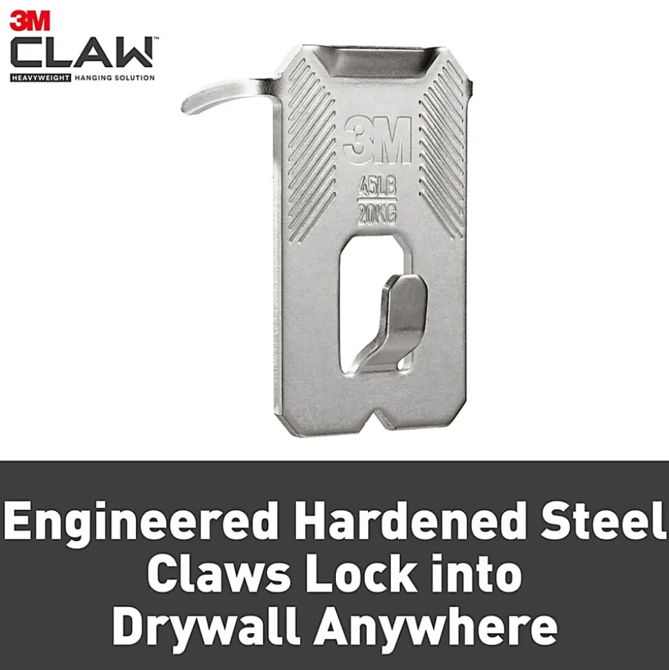 3M CLAW Drywall Picture Hanger, 3PH45M3ES