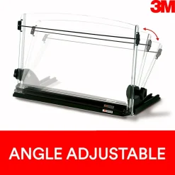 3M™ Desktop Document Holders, 14", Black/Clear