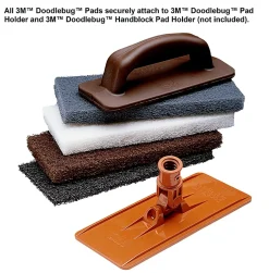 3M™ Doodlebug™ High Productivity Stripping Pads, 8550, 4 5/8