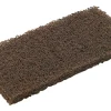 3M™ Doodlebug™ Pads, Scrub 'n Strip, 4 5/8" x 10", Brown, 10 Pads Per Box, 1 Box Per Case