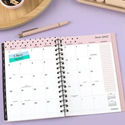Mead Cambridge® Cherish Academic 2026-2027 Weekly Monthly Planner, Small, 5 1/2