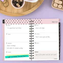 Mead Cambridge® Cherish Academic 2026-2027 Weekly Monthly Planner, Small, 5 1/2