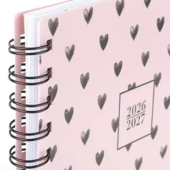 Mead Cambridge® Cherish Academic 2026-2027 Weekly Monthly Planner, Small, 5 1/2