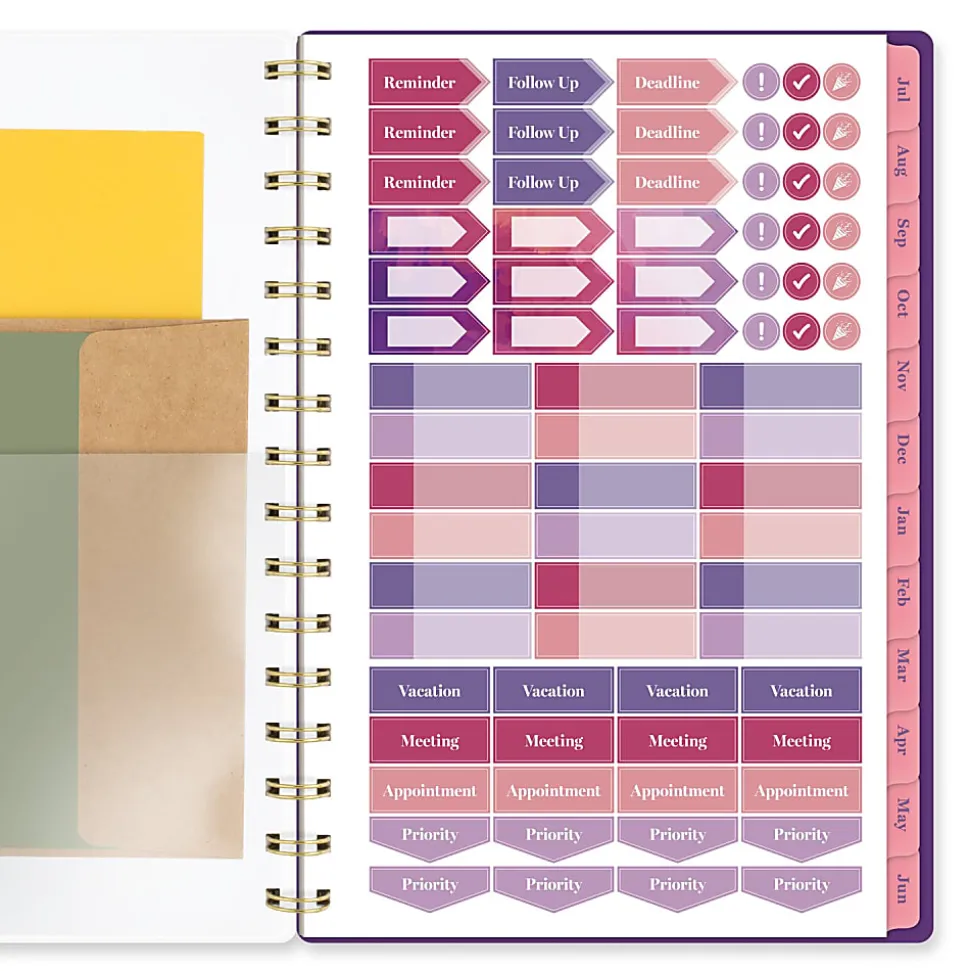 Mead Cambridge® Filbert Academic 2026-2027 Weekly Monthly Planner, Small, 5 1/2" x 8 1/2"