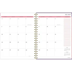 Mead Cambridge® Filbert Academic 2026-2027 Weekly Monthly Planner, Large, 8 1/2