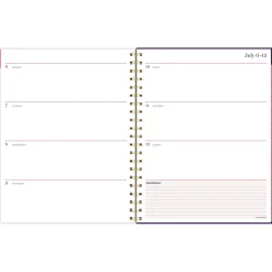Mead Cambridge® Filbert Academic 2026-2027 Weekly Monthly Planner, Large, 8 1/2