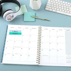 Mead Cambridge® Oceana Academic 2026-2027 Weekly Monthly Planner, Large, 8 1/2