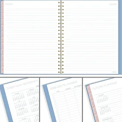 Mead Cambridge® Sunlit Academic 2026-2027 Weekly Monthly Planner, Large, 8 1/2" x 11"
