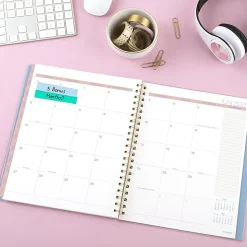 Mead Cambridge® Sunlit Academic 2026-2027 Weekly Monthly Planner, Large, 8 1/2