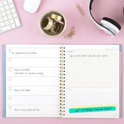 Mead Cambridge® Sunlit Academic 2026-2027 Weekly Monthly Planner, Large, 8 1/2