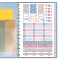 Mead Cambridge® Sunlit Academic 2026-2027 Weekly Monthly Planner, Small, 5 1/2