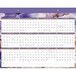 Mead Cambridge® Susan Academic 2026-2027 Monthly Desk Pad Calendar, Standard, 17" x 21 3/4"