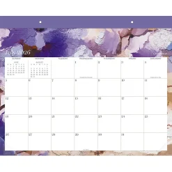 Mead Cambridge® Susan Academic 2026-2027 Monthly Desk Pad Calendar, Standard, 17