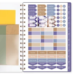 Mead Cambridge® Susan Academic 2026-2027 Weekly Monthly Planner, Small, 5 1/2