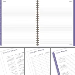Mead Cambridge® Susan Academic 2026-2027 Weekly Monthly Planner, Large, 8 1/2