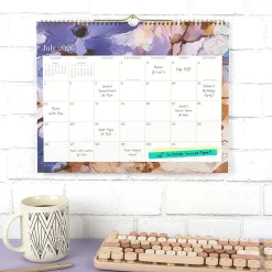 Mead Cambridge® Susan Academic 2026-2027 Monthly Wall Calendar, Medium, 12" x 15"