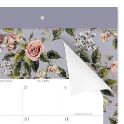 Mead Cambridge® Tea Rose Academic 2026-2027 Monthly Desk Pad Calendar, Standard, 17" x 21 3/4"