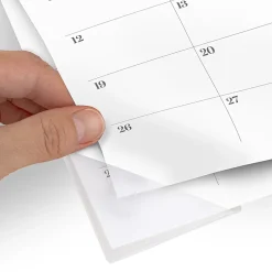 Mead Cambridge® WorkStyle® Academic 2026-2027 Monthly Desk Pad Calendar, Misty Lavender, Compact, 17 3/4