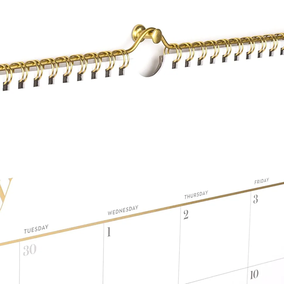 Mead Cambridge® WorkStyle® Academic 2026-2027 Monthly Wall Calendar, White, Medium, 12" x 15"