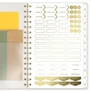 Mead Cambridge® WorkStyle® Balance Academic 2026-2027 Weekly Monthly Planner, Champagne, Small, 5 1/2" x 8 1/2"
