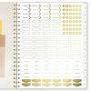 Mead Cambridge® WorkStyle® Balance Academic 2026-2027 Weekly Monthly Planner, Champagne, Large, 8 1/2" x 11"