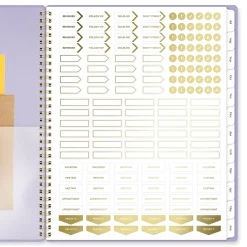 Mead Cambridge® WorkStyle® Classic Academic 2026-2027 Monthly Planner, Misty Lavender, Large, 8 1/2" x 11"