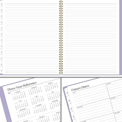 Mead Cambridge® WorkStyle® Classic Academic 2026-2027 Monthly Planner, Misty Lavender, Large, 8 1/2