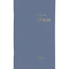 Mead Cambridge® WorkStyle® Classic Academic 2026-2028 Two Year Monthly Planner, Steel Blue, Pocket, 3 1/2" x 6 1/4"