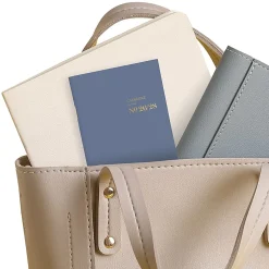 Mead Cambridge® WorkStyle® Classic Academic 2026-2028 Two Year Monthly Planner, Steel Blue, Pocket, 3 1/2