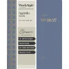 Mead Cambridge® WorkStyle® Classic Academic 2026-2027 Monthly Planner, Steel Blue, Large, 8 1/2" x 11"