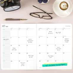 Mead Cambridge® WorkStyle® Classic Academic 2026-2027 Monthly Planner, Steel Blue, Large, 8 1/2" x 11"