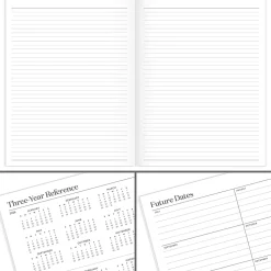 Mead Cambridge® WorkStyle® Classic Academic 2026-2027 Monthly Planner, Steel Blue, Large, 8 1/2