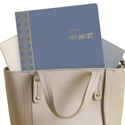 Mead Cambridge® WorkStyle® Classic Academic 2026-2027 Monthly Planner, Steel Blue, Large, 8 1/2