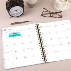 Mead Cambridge® WorkStyle® Focus Academic 2026-2027 Weekly Monthly Planner, Misty Lavender, Large, 8 1/2
