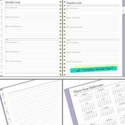 Mead Cambridge® WorkStyle® Focus Academic 2026-2027 Weekly Monthly Planner, Misty Lavender, Large, 8 1/2