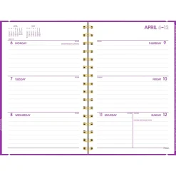 Mead® Color Pop Academic 2026-2027 Weekly Monthly Planner, Fuchsia, Small, 5 1/2