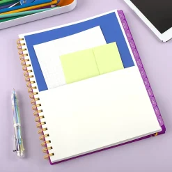 Mead® Color Pop Academic 2026-2027 Weekly Monthly Planner, Fuchsia, Large, 8 1/2
