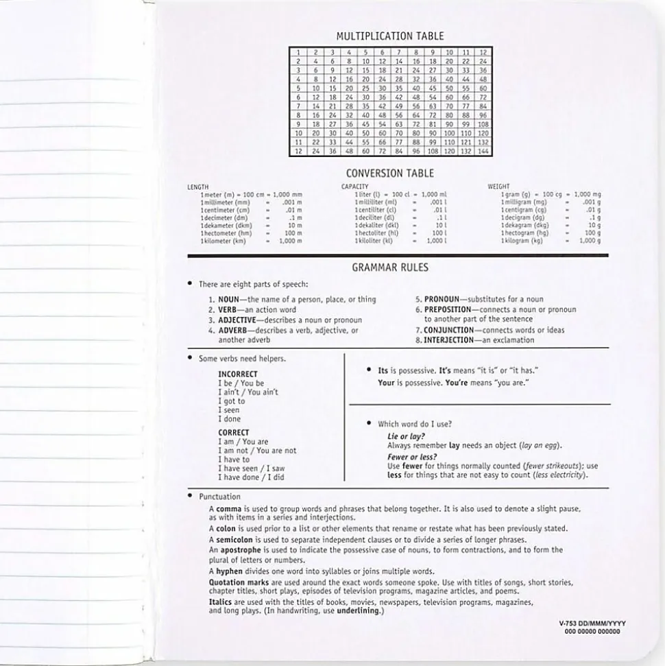 Mead® Composition Notebooks, 9 3/4" x 7 1/2", College Ruled, 100 Sheets, Black Marble, Pack Of 3