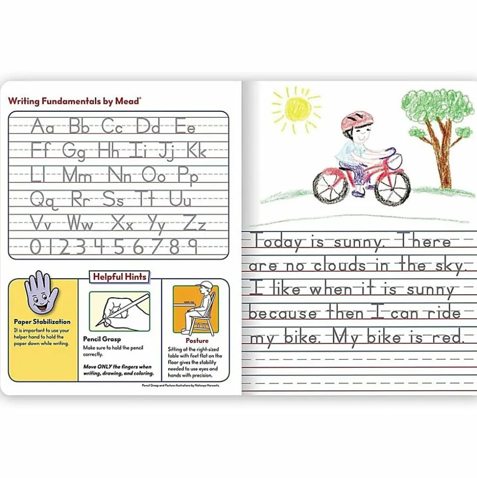 Mead® K-2 Classroom Primary Journal, 7-1/2" x 9-4/5", 100 Sheets, Assorted