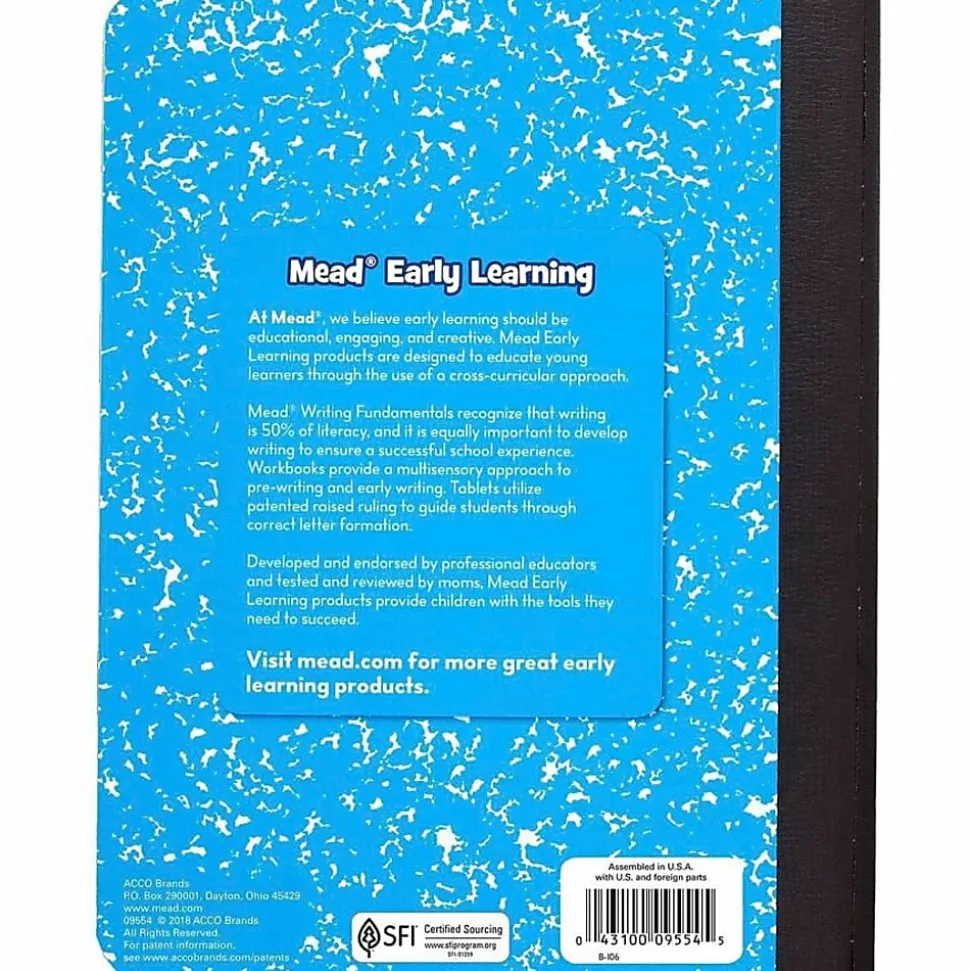 Mead® K-2 Classroom Primary Journal, 7-1/2" x 9-4/5", 100 Sheets, Assorted