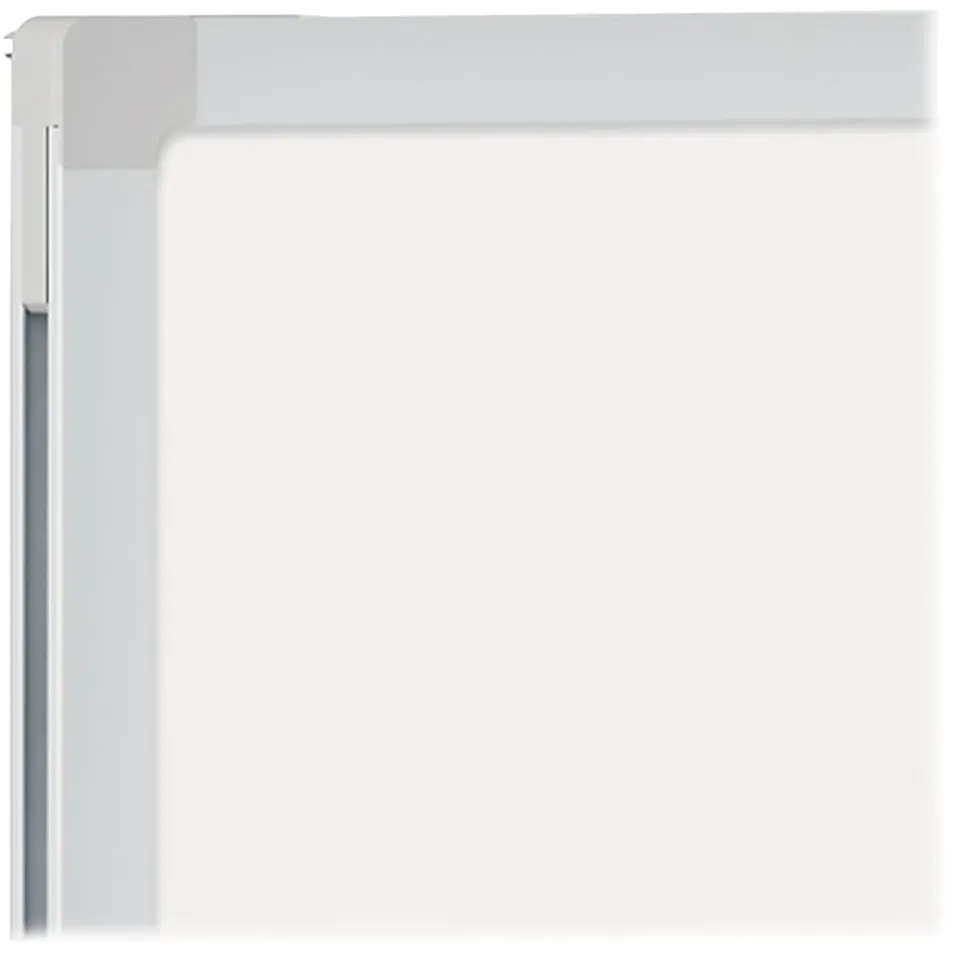 Mead® Melamine Non-Magnetic Dry-Erase Whiteboard With Marker Tray, 72" x 48", Aluminum Frame With Silver Finish