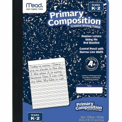 Mead® Primary K-2 Creative Story Journal, 7 1/2" x 9 1/2", 100 Sheets, Manuscript Alphabet