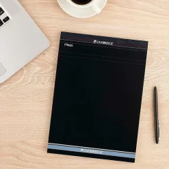 Mead® Quad-Ruled Stiff-Backed Planning Pad, Letter Size, 8 1/2
