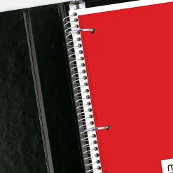 Mead® Wirebound Notebook, 8 1/2" x 11", 5 Subject, 200 Sheets, Assorted Colors