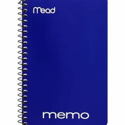 Mead® Wirebound Side-Opening Memo Book, 4